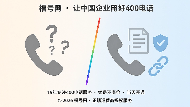 400电话孤立号码与服务证据链对比示意图