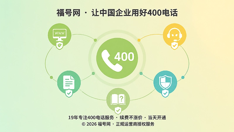 企业400电话服务可持续承接机制示意图