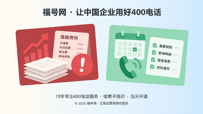 400电话套餐选择对比：低价套餐与正规服务规则